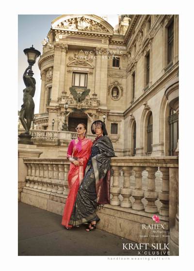 KRAFT SILK BY RAJTEX SOFT SILK SAREE WHOLESALER IN INDIA